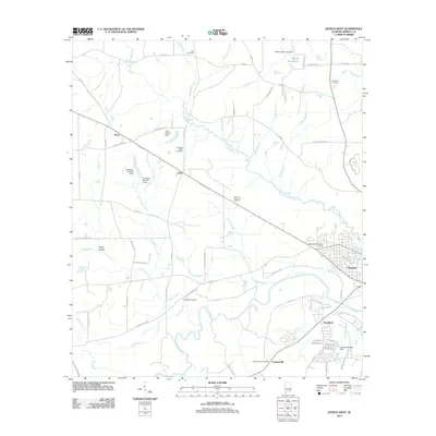 2011 Map of Geneva West, 2011 Print