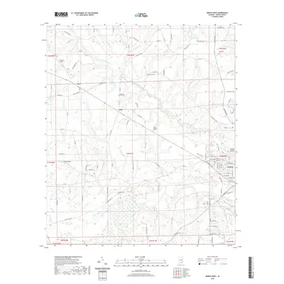 2020 Map of Geneva West, 2020 Print