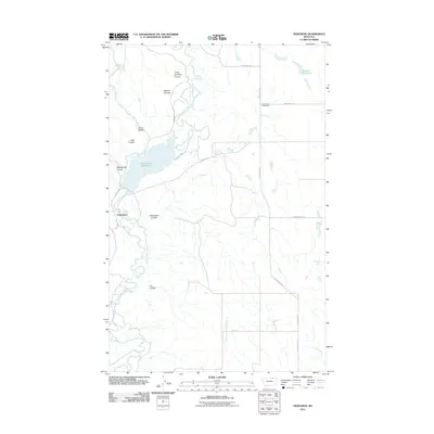 2011 Map of Genevieve, 2011 Print