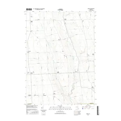 2016 Map of Genoa, 2016 Print