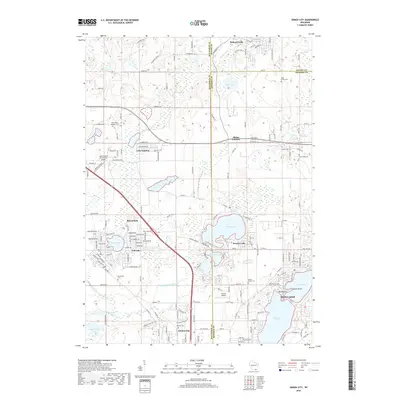 2018 Map of Genoa City, 2018 Print