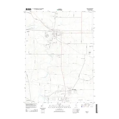 2015 Map of Genoa, 2015 Print