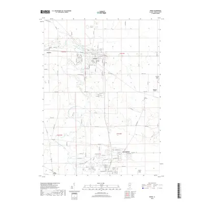 2018 Map of Genoa, 2018 Print