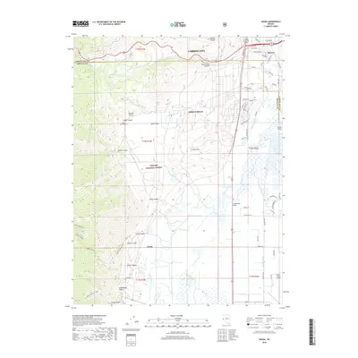 2018 Map of Genoa, 2018 Print