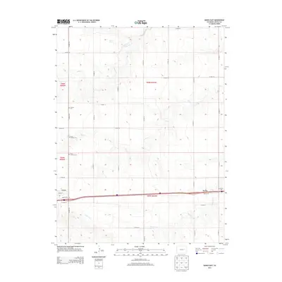2013 Map of Genoa East, 2013 Print