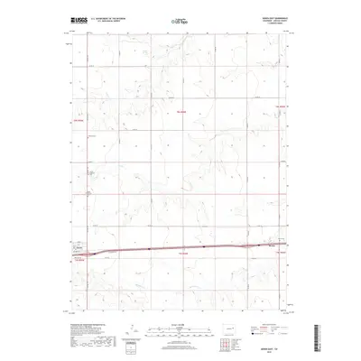 2019 Map of Genoa East, 2019 Print