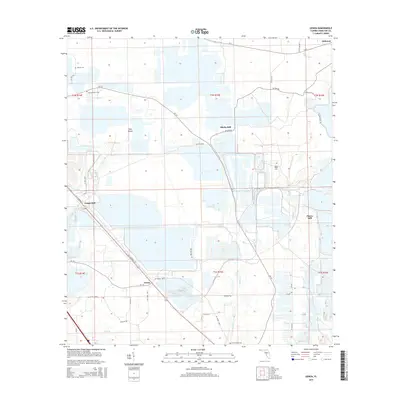 2015 Map of Genoa, 2015 Print