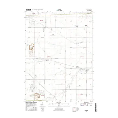 2016 Map of Genoa, 2016 Print