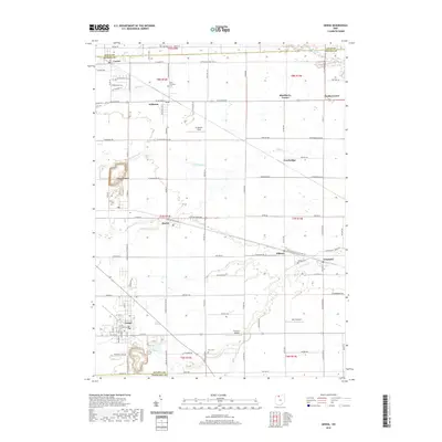 2019 Map of Genoa, 2019 Print