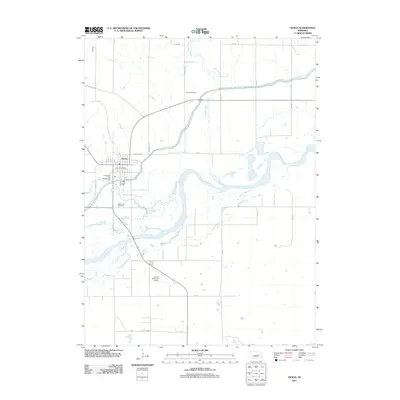 2011 Map of Genoa, 2011 Print