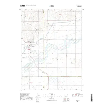 2017 Map of Genoa, 2017 Print