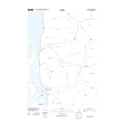 2013 Map of Genoa, 2013 Print