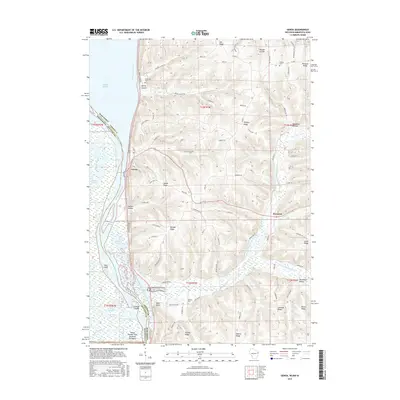 2015 Map of Genoa, 2015 Print