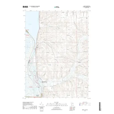 2018 Map of Genoa, 2018 Print