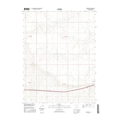 2016 Map of Genoa West, 2016 Print