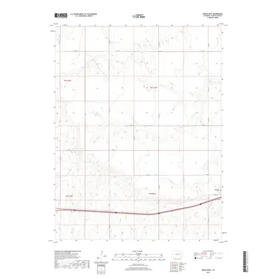 2019 Map of Genoa West, 2019 Print