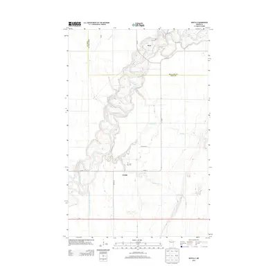 2013 Map of Gentilly, 2013 Print