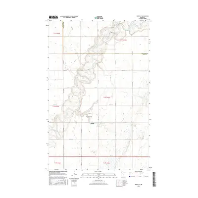 2016 Map of Gentilly, 2016 Print