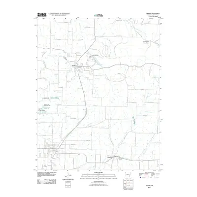 2011 Map of Gentry, 2011 Print