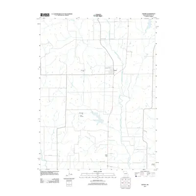 2012 Map of Gentry, 2012 Print