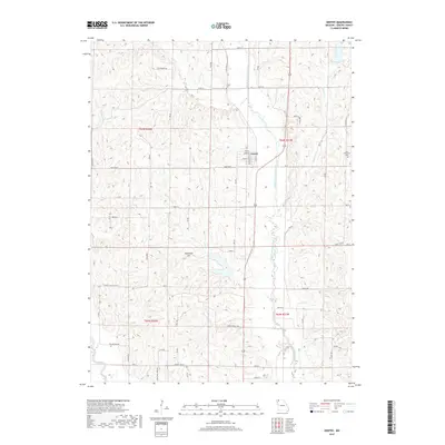 2017 Map of Gentry, 2017 Print