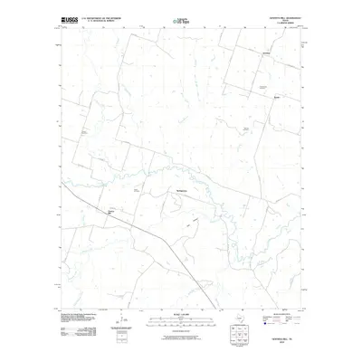 2010 Map of Gentrys Mill, 2010 Print