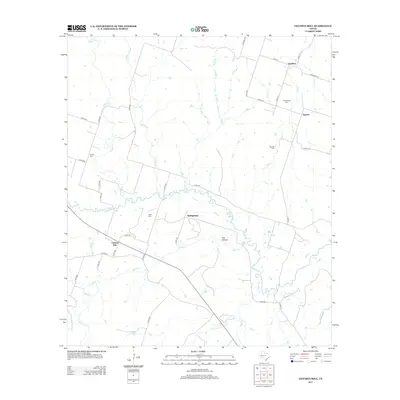 2012 Map of Gentrys Mill, 2012 Print