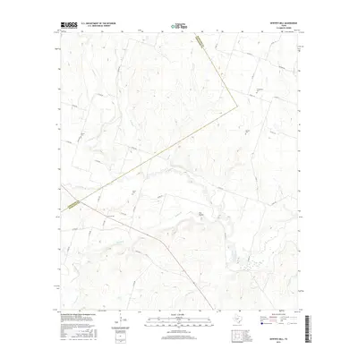 2016 Map of Gentrys Mill, 2016 Print