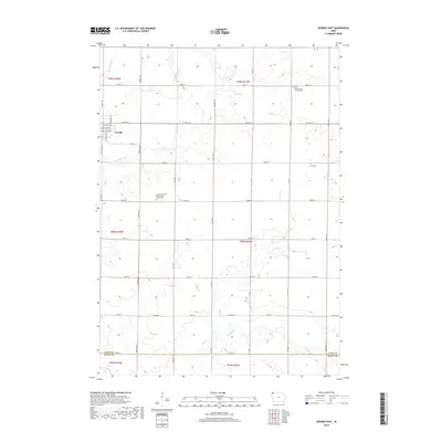 2018 Map of George East, 2018 Print