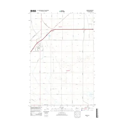 2014 Map of George, 2014 Print