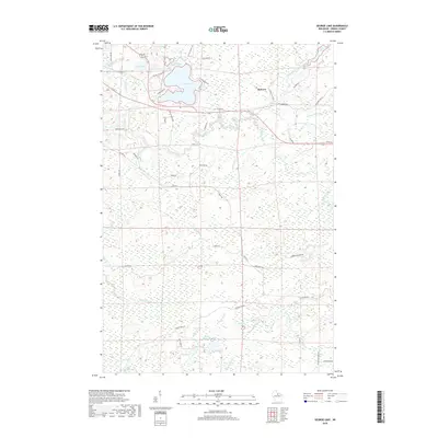 2018 Map of George Lake, 2018 Print