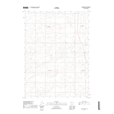 2017 Map of George Lake SE, 2017 Print