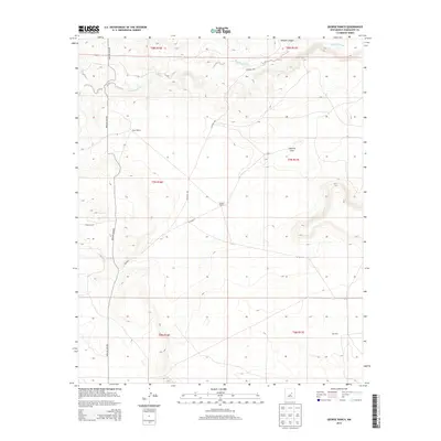 2013 Map of George Ranch, 2013 Print