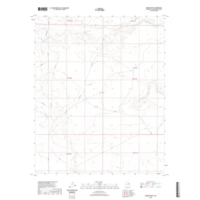 2020 Map of George Ranch, 2020 Print