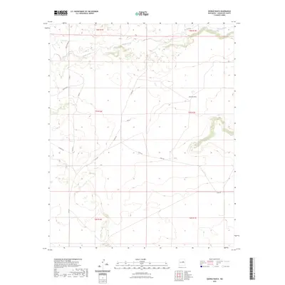 2023 Map of George Ranch, 2023 Print