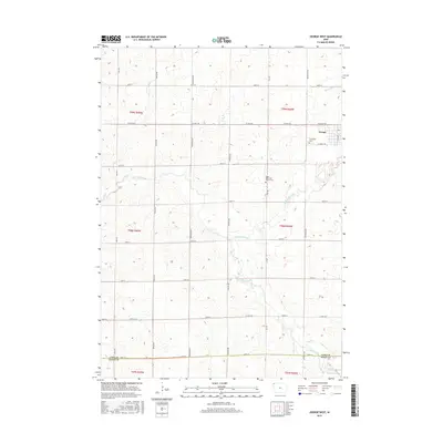 2015 Map of George West, 2015 Print