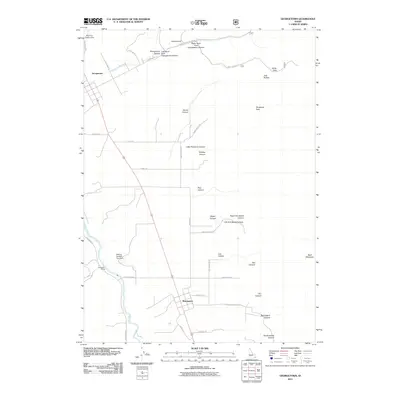 2011 Map of Georgetown, 2011 Print