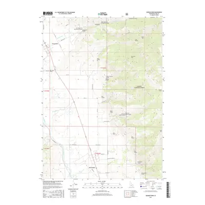 2017 Map of Georgetown, 2017 Print