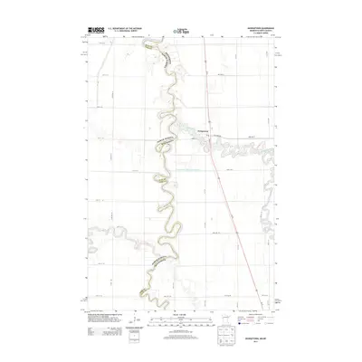 2013 Map of Georgetown, 2013 Print