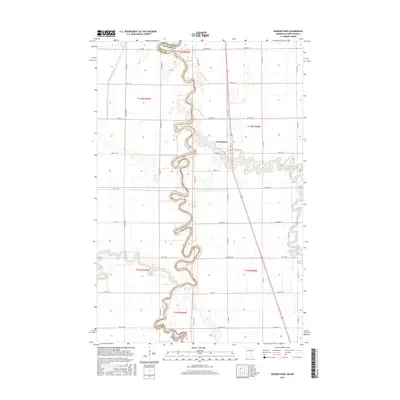 2016 Map of Georgetown, 2016 Print
