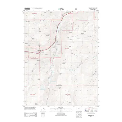 2013 Map of Georgetown, 2013 Print