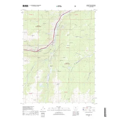 2019 Map of Georgetown, 2019 Print