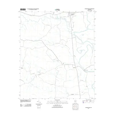 2012 Map of Georgetown, 2012 Print