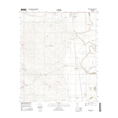 2015 Map of Georgetown, 2015 Print