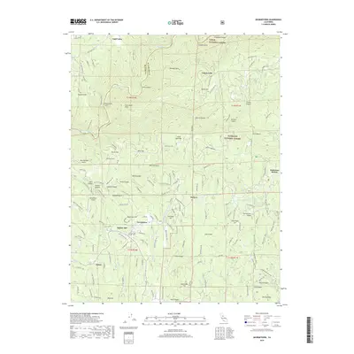 2018 Map of Georgetown, 2018 Print