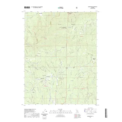 2021 Map of Georgetown, 2021 Print