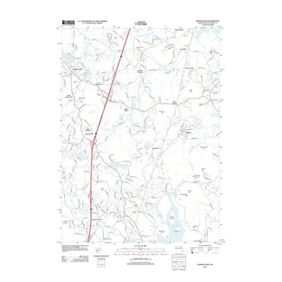 2012 Map of Georgetown, 2012 Print