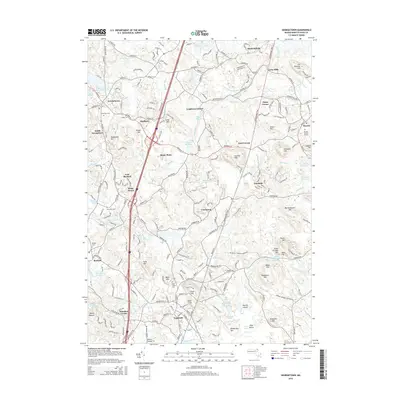 2015 Map of Georgetown, 2015 Print