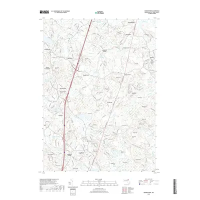 2018 Map of Georgetown, 2018 Print