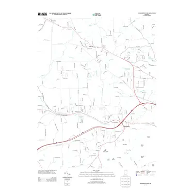 2013 Map of Georgetown, 2013 Print